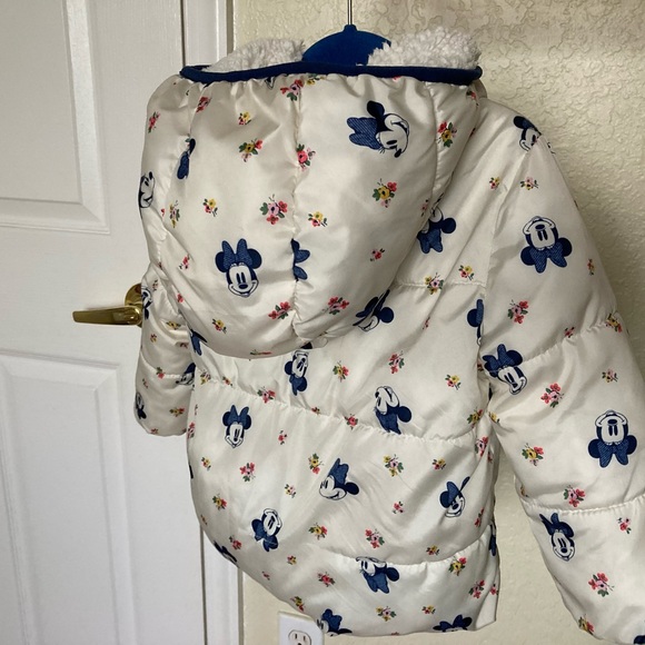 Disney GAP Minnie puffer sherpa Jacket - Picture 7 of 12